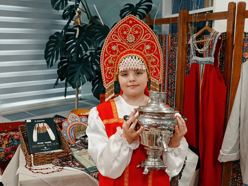 Вера Головкина, образ Настеньки из сказки С.Аксакова "Аленький цветочек"